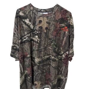 Men's Mossy Oak Cameo Short‎ Sleeve Tee, Size 3XL